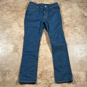 Zara Mens Blue Raw Denim Jeans‎ Size 29